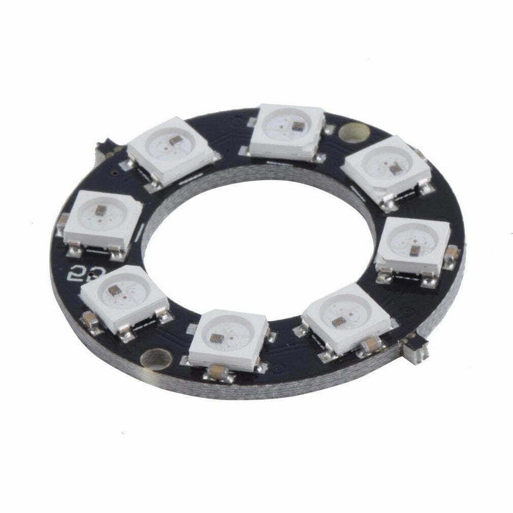 1/3/4/8/12/16/24  Bit WS2812 5050 RGB LED Lamp Panel Module